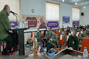 برگزاری جلسه اخوت با حضور فرمانده سپاه استان همدان در سپاه اسدآباد