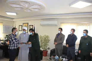 مسئول بسیج رسانه سپاه ناحیه ساوجبلاغ معرفی شد+تصاویر