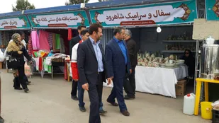 بازدید بیش از ۱۲۰ هزارنفر از نمایشگاههای صنایع دستی وسوغات شهرستان شاهرود