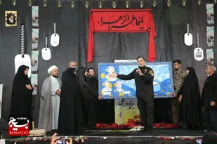 بزرگداشت سالگرد شهادت مدافع امنیت در شهرکیان