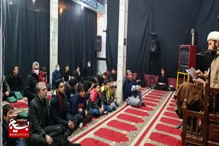 برگزاری مراسم سوگواری ایام فاطمیه به همت هیئت پایگاه بسیج شهدا نهاوند