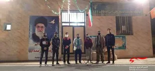 برگزاری گشت های محله محور در شهرستان سرخه
