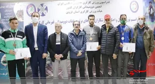 کسب مقام قهرمانی مسابقات کشوری به همت دونده گنابادی/صفری عضو تیم ملی کارگری شد