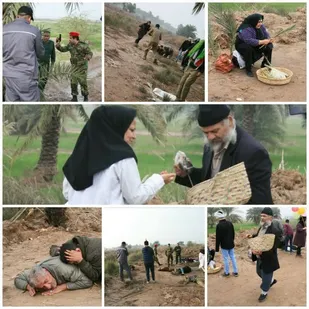 گروه هنری آسمان کارون نماهنگ قصه عشق را تهیه و ضبط کرد.