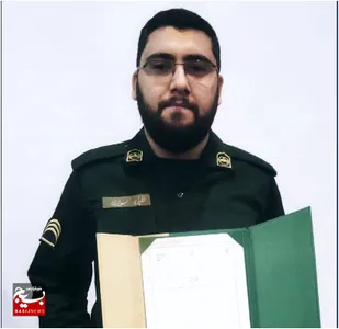 افتخار آفرینی پاسدار خوزستانی در مسابقات قرآن کریم سپاه