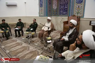 دیدار ائمه جماعات پردیسان با مسئولان ناحیه امام حسن مجتبی(ع)