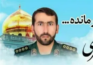 پیکر شهید مدافع حرم "مهدی نظری" در گلزار شهدای اندیمشک آرام گرفت