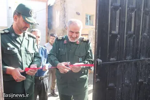 افتتاح یک واحد منزل مسکونی نیازمند به همت حوزه شهید خادم&zwnj;پر همدان