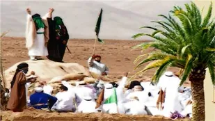 بازسازی واقعه غدیر در چهارمحال و بختیاری