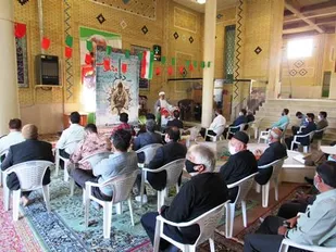 برگزاری یادواره شهدا در فرادنبه