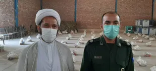 توزیع ۴۰۰ بسته غذایی کمک مؤمنانه در فهرج