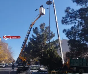 برکناری چراغ&zwnj;های ۳۰ ساله و نصب ۳۰دستگاه LED کم مصرف در محدوده امور برق گلستان