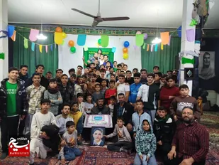 جشن باشکوه ولادت حضرت فاطمه زهرا(س) در نصرآباد برگزار شد
