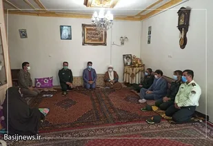 تجلیل فرمانده سپاه استان اردبیل از خانواده شهدا و مدافعان سلامت سرعین
