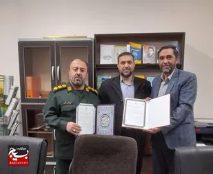 امضای تفاهم&zwnj; نامه بین ستاد تخصصی بسیج اقشار و متخصصین و معاونت دانش و پژوهش سپاه امام علی ابن ابیطالب (ع)