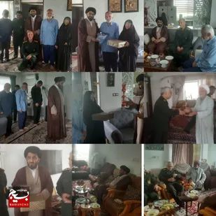 دیدار از پیشکسوتان نمایندگی در هفته عقیدتی در شهرستان تنکابن