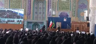 تجمع زنان انقلابی در شهرستان لردگان