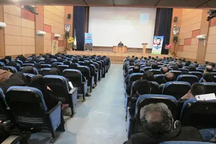 همایش بصیرت و گرامیداشت حماسه 9دی بسیجیان فرهنگی همدان