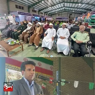 مراسم اختتامیه نمایشگاه جشنواره اسوه پایگاه های مقاومت بسیج سپاه بستک برگزار شد