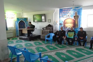 جشن میلاد امام رضا ع با حضور خدام حرم رضوی در ناحیه سپاه گناباد برگزار شد