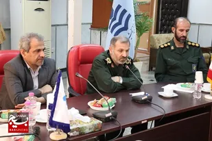 دیدار و بازید فرمانده سپاه کربلا از دانشگاه نوشیروانی بابل