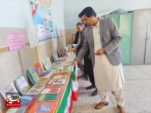 برپایی نمایشگاه عکس به همت مدرسه هفت تیر شهرستان خاش&nbsp;