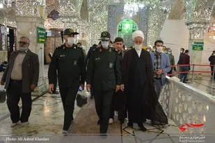 تشرف سپاهیان سپاه سیدالشهدا به مضجع حضرت عبداالعظیم(ع) در کربلای ایران