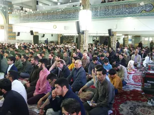 گزارش تصویری| مراسم چهلمین روز شهادت شهید حسین جوینده
