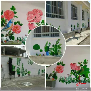 اردوی طرح هجرت با رویکرد زیباسازی مدارس در نجف آباد اجرا شد