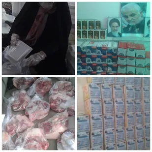 از اطعام غدیر تا حمایت از نیازمندان به همت بسیجیان رفسنجان/ تصاویر