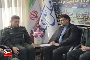 دیدار کارکنان سپاه ناحیه بهار با نماینده مردم بهار و کبودراهنگ در مجلس شورای اسلامی
