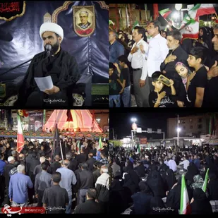 مراسم گرامیداشت شهدای اقتدار در شهرستان رودان برگزار شد
