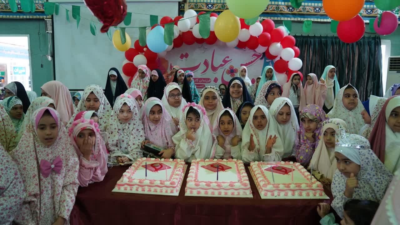برگزاری جشن عبادت فرزندان کارکنان سپاه ثارالله کرمان