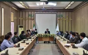 معارفه فرمانده جدید حوزه مقاومت بسیج اداری، کارگری و اصناف شهرستان اردکان