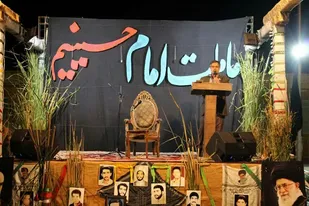 یادواره ۷ شهید شهرک صفائیه شهرستان انار برگزار شد