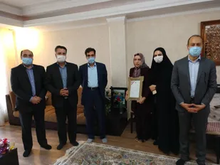 دیدار با خانواده دکتر غلامرضا فخری شهید مدافع سلامت