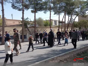 همایش پیاده روی جاماندگان اربعین در نجف آباد