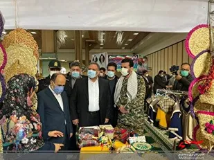 برپایی نمایشگاه اقتصاد مقاومتی در رامسر/ تصاویر و فیلم