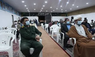 آئین افتتاح حسینیه شهدای گمنام خضر نبی (ع) برگزار شد