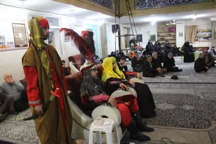 اجرای مراسم تعزیه خوانی به مناسبت شهادت امام علی (ع) در شاهرود