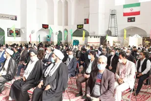 برگزاری همایش بزرگ شکوه اقتدار با حضور بسیجیان شهرستان تفت