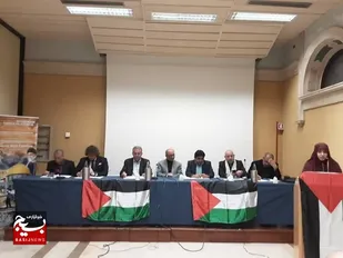 نشست اندیشمندان ایتالیایی در حمایت از حقوق مردم فلسطین با تاکید بر نقش سردار سلیمانی در شکست آمریکا در منطقه