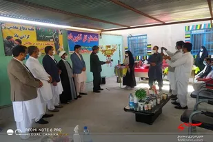 نواختن زنگ مهر و مقاومت در شهرستان سیب و سوران