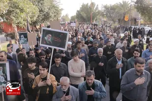 پیکر مطهر شهید عبدالرسول فتحی&zwnj;نیا با حضور اقشار مختلف مردم در گتوند تشییع شد