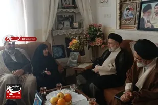 دیدار رئیس جمهور با مادر شهیدان طوسی در دامغان