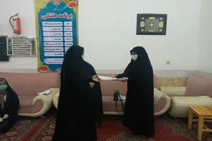 از متربیان حلقات صالحین پایگاه ام فروه حوزه نرجس در  زاهدان تجلیل شد