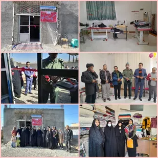 افتتاح شرکت تعاونی پگاه دوک در روستای حسین آباد