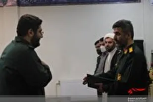 جانشین فرمانده سپاه ناحیه امام هادی(ع) تکریم و معارفه شد
