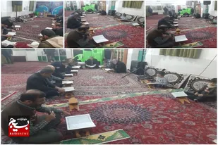 محافل انس با قرآن در محله اسلامی سرخه برگزار شد