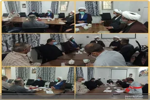 جلسه شورای هیئات مذهبی و کانون مداحان در سرخه برگزار شد